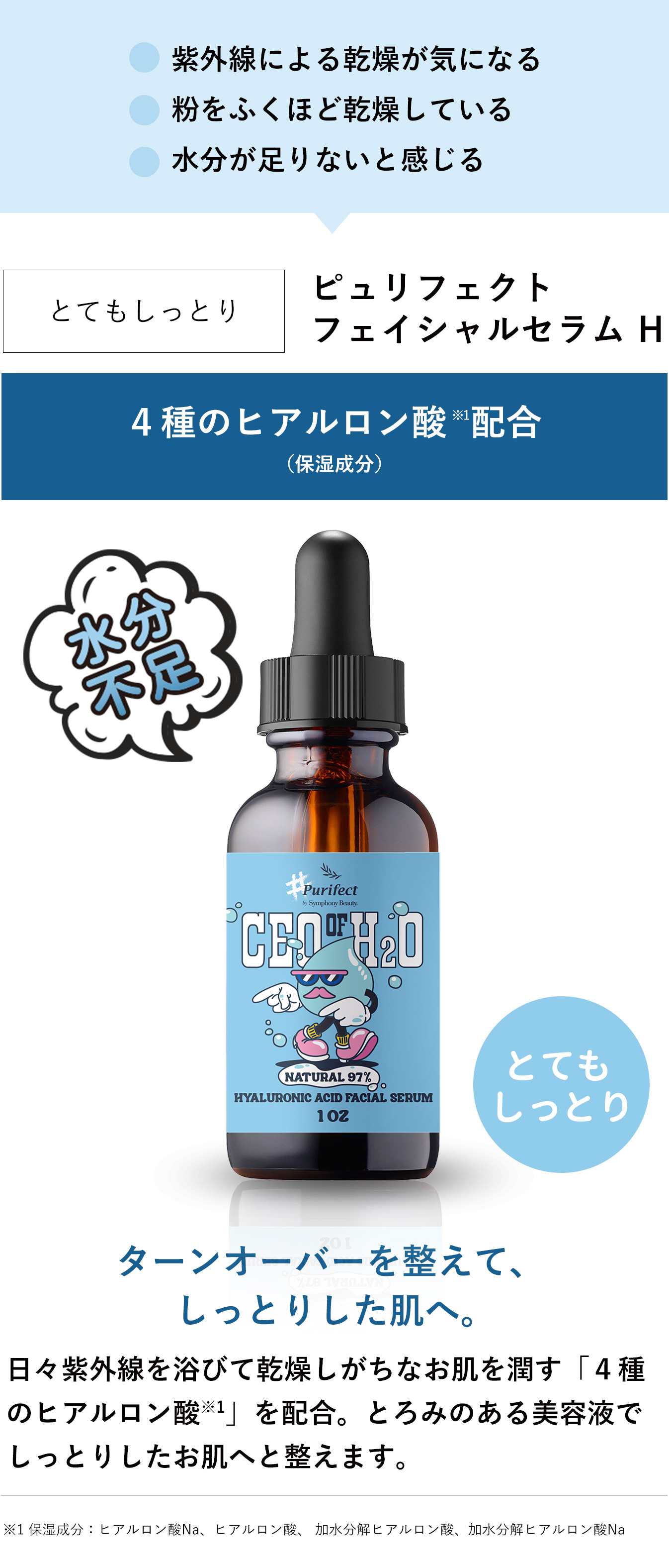 purifect ピュリフェクト フェイシャルセラムH